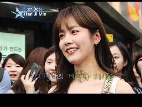 [Star Date] Han Ji-min (한지민) - The goddess has come to meet her fans in Hongdae!