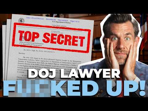 DOJ Inadvertently Files Attorney Client Memo (That Says Their Case Sucks)