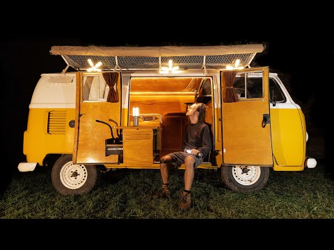 Man Builds His Dream Campervan - Start to Finish