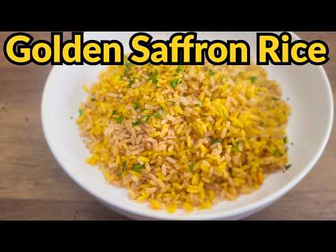 Saffron Rice That Tastes Like a Restaurant | Easy Method