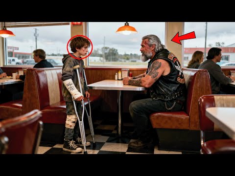 “Can I Sit With You?“ Asked the Limping Boy to the Biker — What He Discovered is Unthinkable