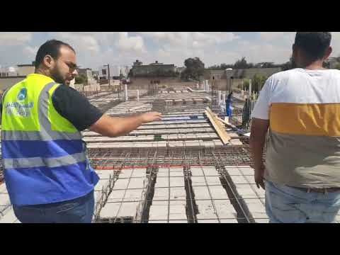 من المهم جدا مراجعة تأسيس اعمال الكهرباء والسباكه في السقف قبل اعمال الصبه الخرسانيه وفرنا هنا شرح