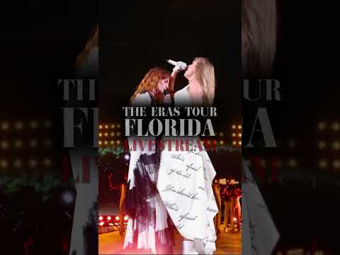 🔴 The Eras Tour: Florida N1 | LIVESTREAM #taylorswift #theerastour #shorts