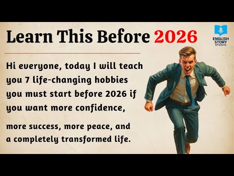 Don’t Enter 2026 Without These 7 Life-Changing Hobbies | Learn English Through Story
