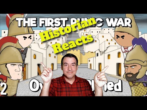 The First Punic War - OverSimplified (Part 2) - Historian Reacts