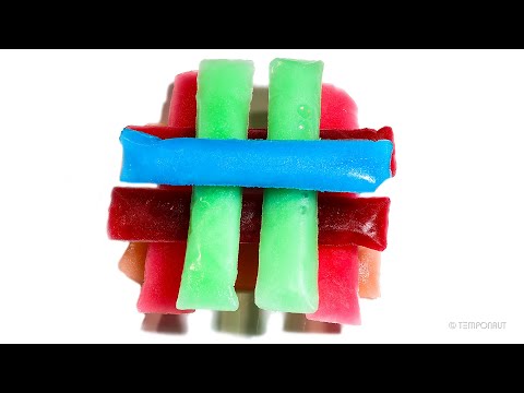 Popsicle Pyramid Melting