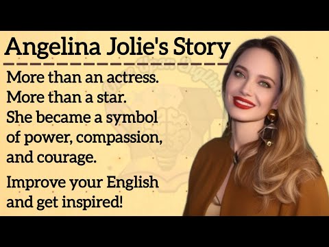 Angelina Jolie: The Secret Story That Shocked the World | Learn English Through Story | Listening