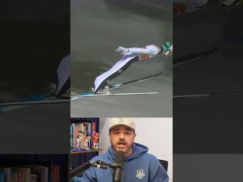 Ski jumper comfortably flies far enough