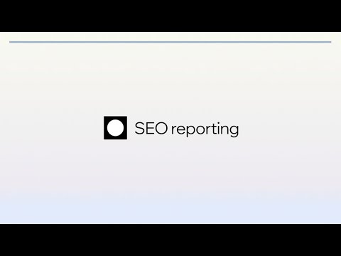 SEO reporting course with Judith Lewis