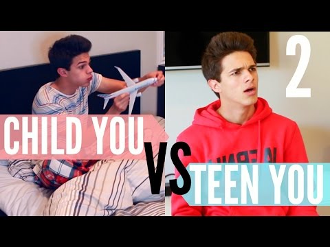 Child You VS Teen You 2! | Brent Rivera