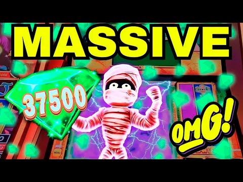 😱 OMG NON STOP CRAZY JACKPOTS ON THE ORIGINAL MO MUMMY THIS GAME WENT WILD!!!