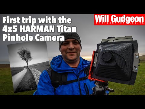 The Harman Titan 4x5 pinhole camera