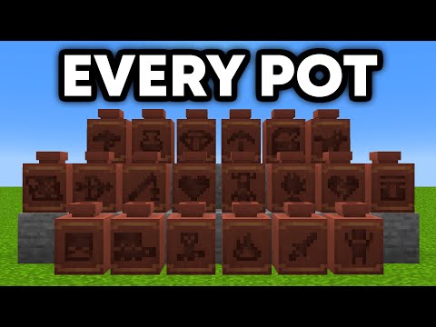 I Collected Every Pottery Shard in Minecraft 1.20 Hardcore