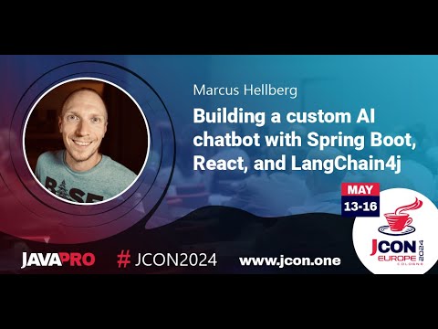 Building a custom AI chatbot with Spring Boot, React, and LangChain4j | Marcus Hellberg (EN)