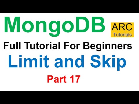 MongoDB Tutorial For Beginners #17 - Limit and Skip in MongoDB