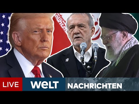 IRAN: Mullah-Regime will den Deal mit US-Präsident Trump - "Wir wollen keinen Krieg!" I WELT LIVE