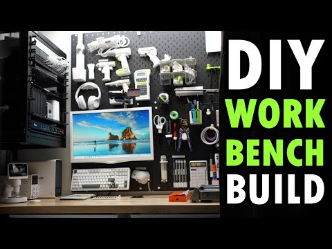Building a CUSTOM Workbench for DIY Projects!🛠️
