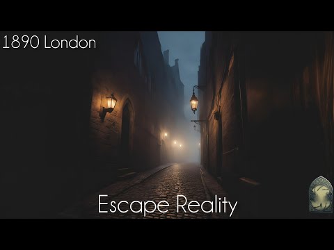 Walking Alone in 19th Century London 🌧️ Dark Academia Rain & Melancholy Piano