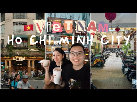 Ho Chi Minh City Food & Cafe Travel Vlog 🇻🇳| 越南旅游 | Ho Chi Min Food, Cafes, Local Eats & more