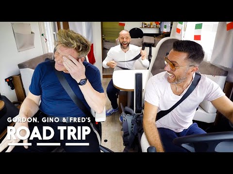The Trio’s Sat Nav Sounds Like Gordon! | Best Van Banter | Gordon, Gino and Fred: Road Trip