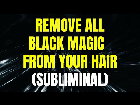★ REMOVE BLACK MAGIC FROM YOUR HAIR ★ Energy Detox & Crown Protection | RIFE + Subliminal Healing