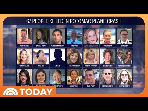 All 67 victims of DC midair collision recovered from Potomac River