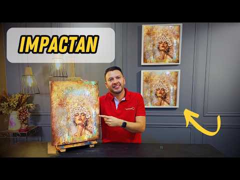 Photomontage painting with mixed techniques - 2025