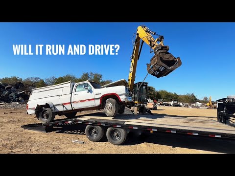 Abandoned 1st Gen Cummins rescued After YEARS of sitting… Will It Run and Drive?