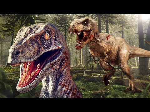 PLAY AS A RAPTOR & TRY TO SURVIVE!! (Saurian)