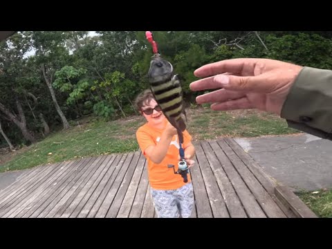 Father & Son First Time Camping Trip - Crunchy Burgers & Kayak Fun