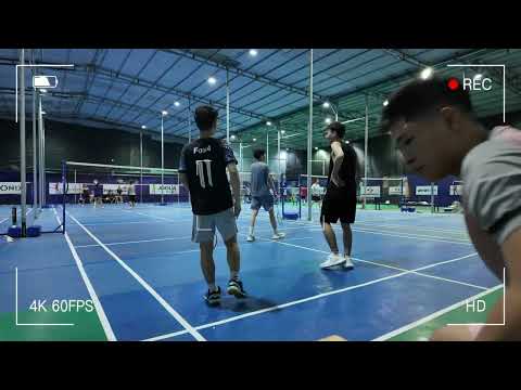 Chill out with R&B while playing badminton.