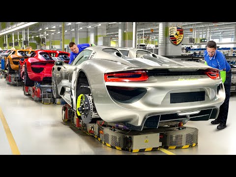 Inside German Best Factory Building the Mighty Porsche 918