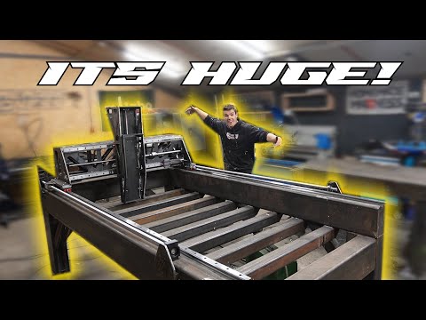 Building a MASSIVE CNC Milling machine -  Part 1