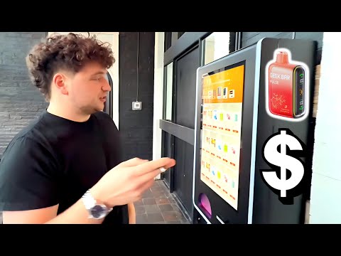 How to Take Over a City With Vape Vending Machines (IN THE FIELD)