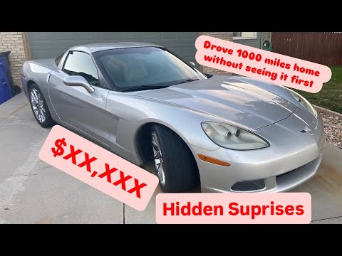 I Bought A C6 Corvette Sight Unseen (Watch Out For This!!!)