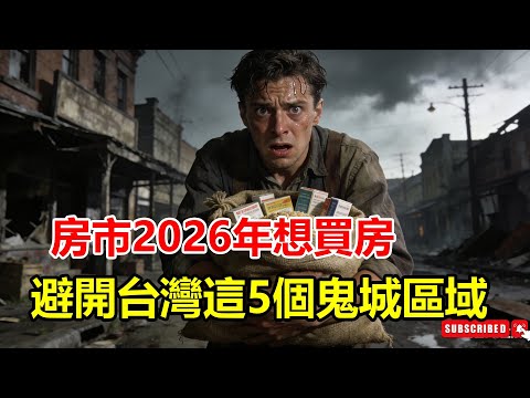 台灣房市驚見「2008年海嘯前兆」！2026年想買房？專家苦勸：避開這5個「鬼城」區域，買了就是負資產！#台灣 #房市 #2008 #海嘯 #前兆 #鬼城 #負資產 #買房 #專家警告