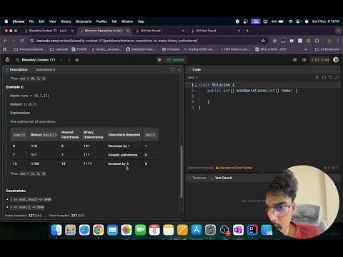 Biweekly contest 171 Screencast | Leetcode contest