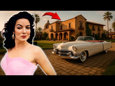 Asi FUE la LUJOSA VIDA de MARIA FELIX por DENTRO - Mansiones, Carros, Joyas