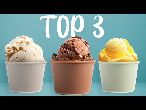 😃EINFACH UND LECKER! DIE 3 TOP-EISREZEPTE! JEDER KANN WIEDERHOLEN!