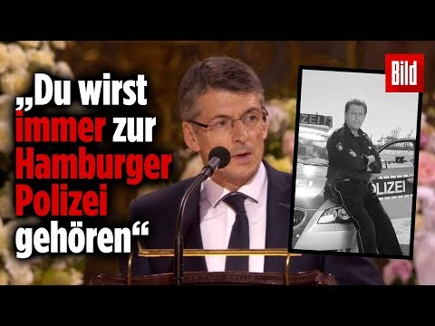 Hamburgs Polizeipräsident verabschiedet sich von Schauspieler Jan Fedder