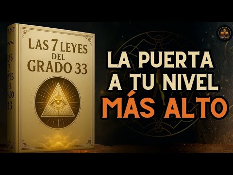 LAS 7 LEYES DEL GRADO 33: La puerta a TU NIVEL mas ALTO Audiolibro completo