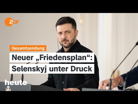 heute 19:00 Uhr vom 21.11.25 "Friedensplan" Ukraine, Ringen um Abschlussdokument COP30, Vorlesetag