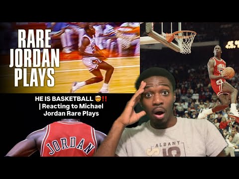 HE IS BASKETBALL!! | Reacting to Michael Jordan Rare Plays