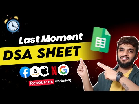 Last Moment Sheet for DSA Interviews - Strivers 79 Sheet | FAANG and Other PBCs