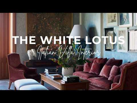 Creating THE WHITE LOTUS Aesthetics At Home | Italian Villa Interior Inspiration