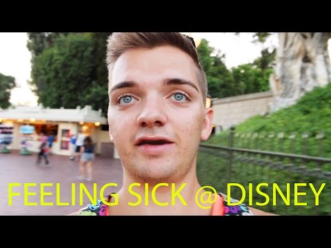 Going to Disneyland SICK :( - VLOG