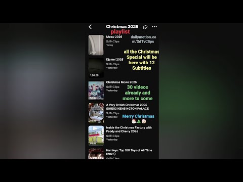 Merry Christmas 2025 @SdTv1 