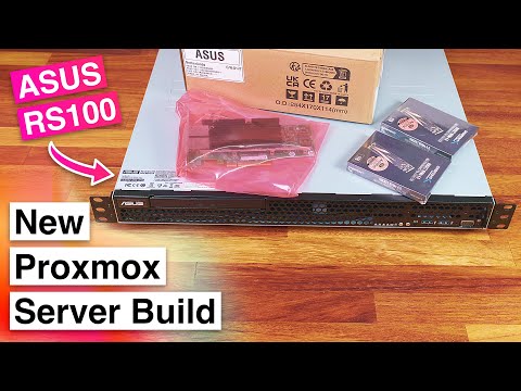 Building My New Proxmox Server! - ASUS RS100-E10-PI2