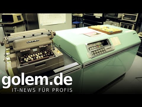 Röhrencomputer LGP 30 von 1958 angesehen