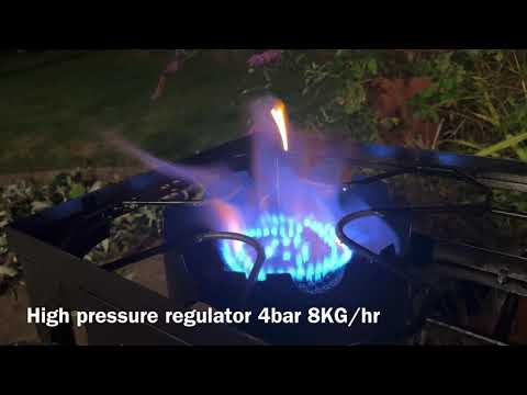 Wok burner regulator comparison